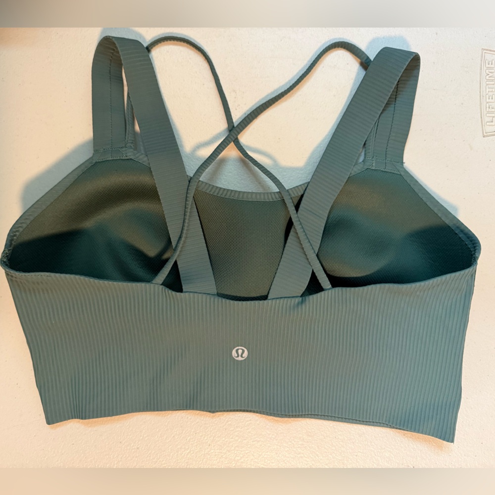 lululemon athletica Green Sports Bra